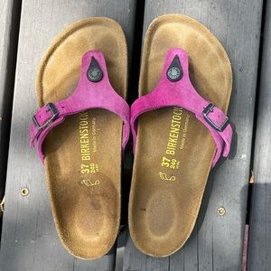Birkenstock Gizeh dark pink